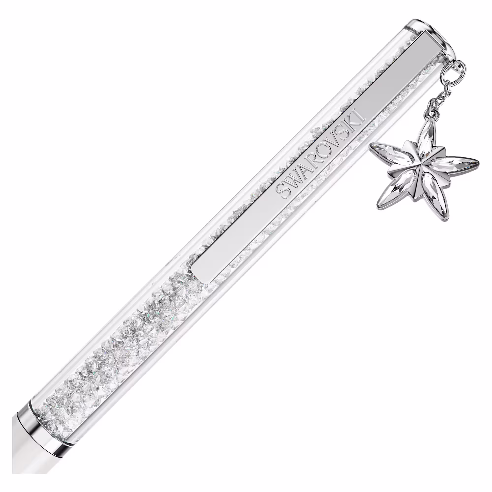 Crystalline ballpoint pen